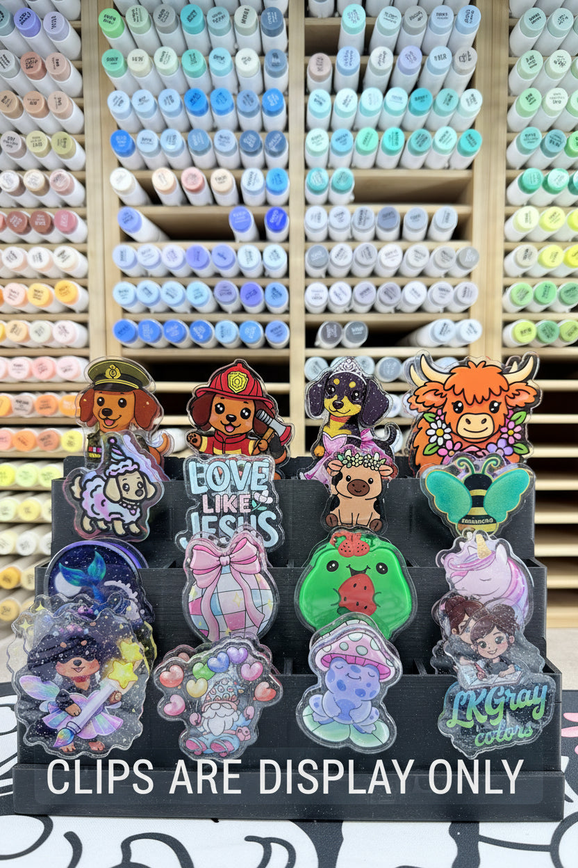 Acrylic Clip Holder (16)