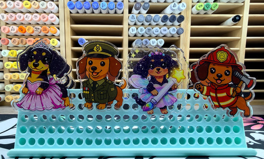 Acrylic Clip Holder (4)