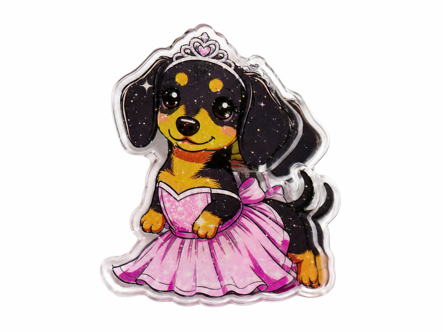 Princess Aspen Acrylic Clip