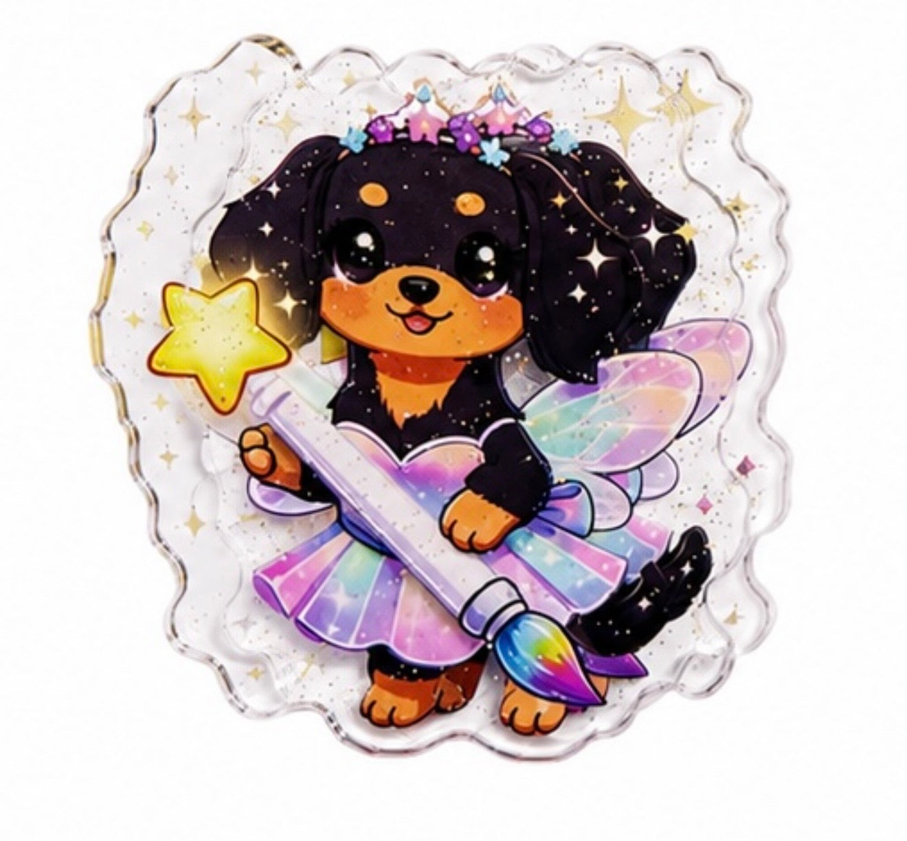 Color Fairy Aspen Acrylic Clip