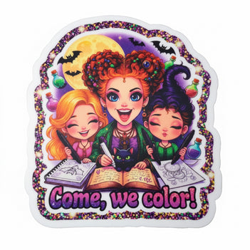Come, We Color - Sticker