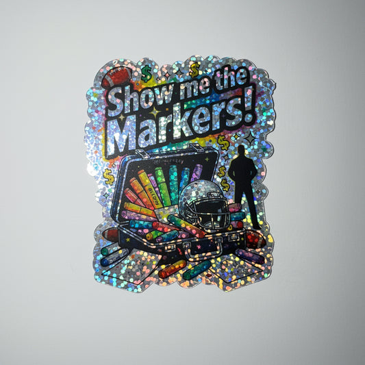 Show me the Markers - Sticker