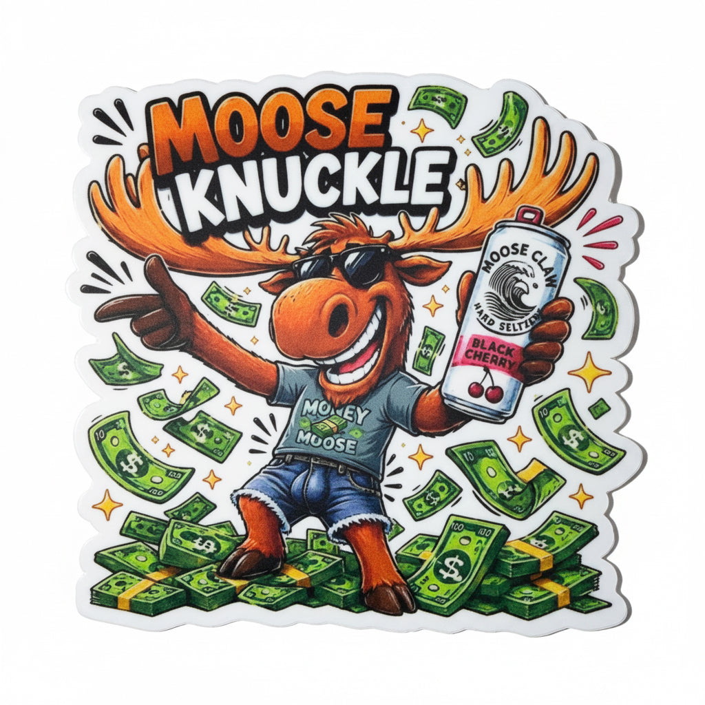 Moose Knuckle - Sticker